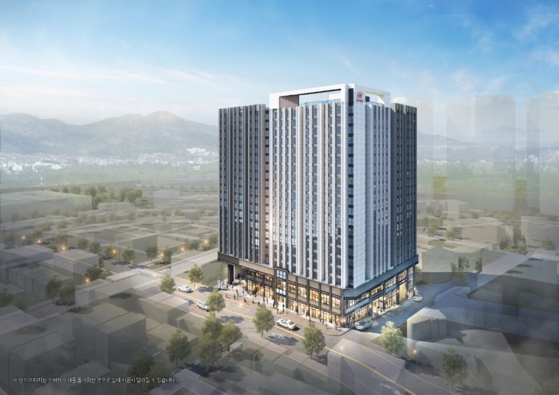 힐스테이트 청계 센트럴 조감도.(사진=현대건설)