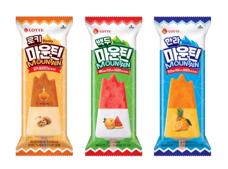 롯데푸드, 마운틴 아이스 신제품 ‘로키 마운틴스’ 추가 라인업
