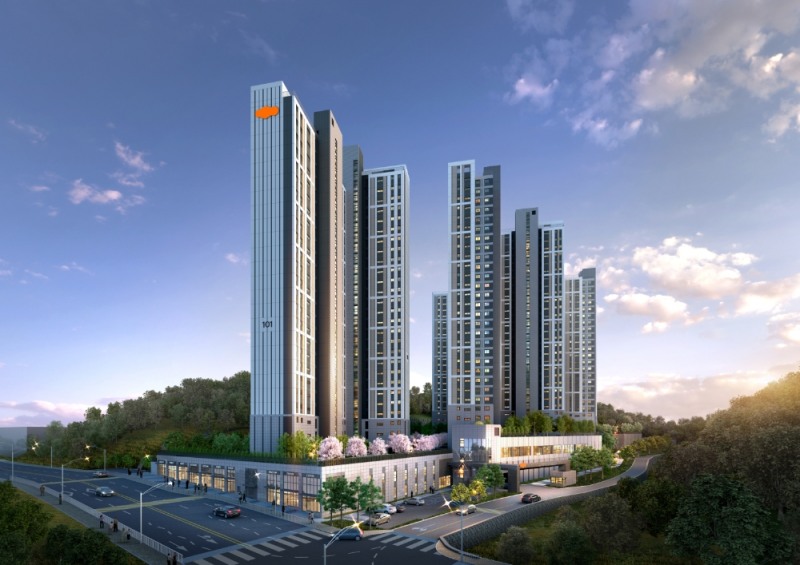 e편한세상 가평 퍼스트원 투시도.(사진=대림산업)