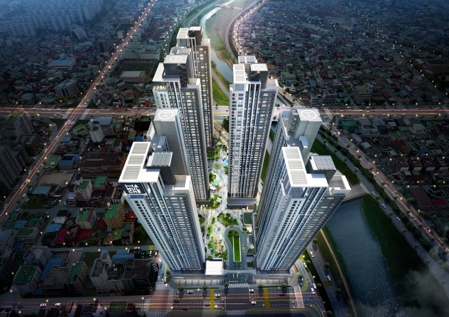 대전 하늘채 스카이앤 조감도.(사진=코오롱글로벌)