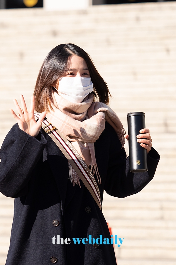 남보라, KBS 라디오 출근길 현장