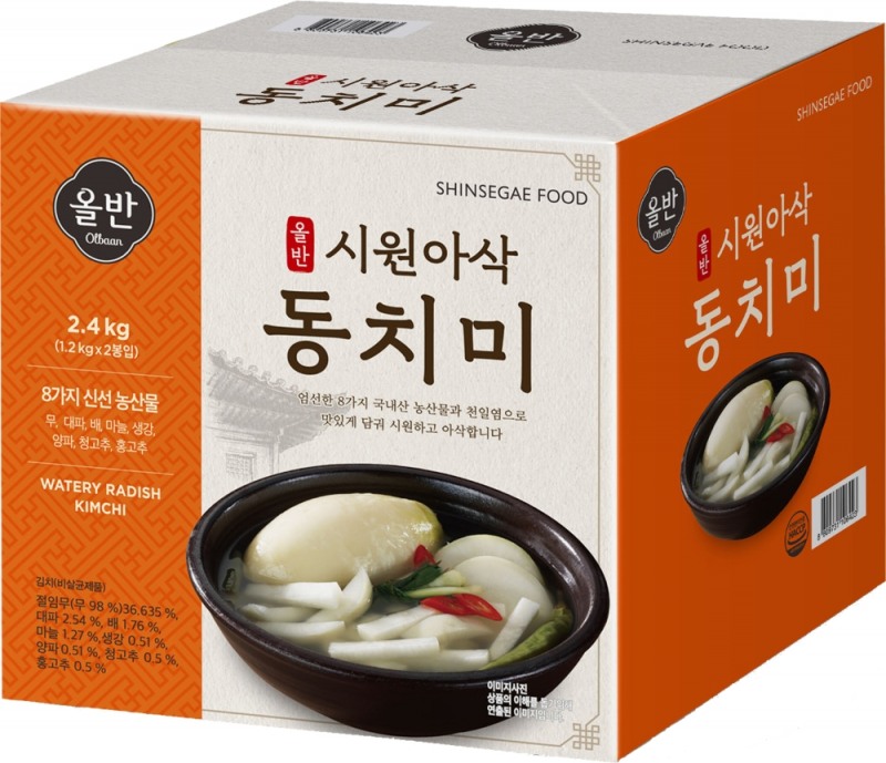 신세계푸드 ’올반 시원아삭 동치미’ 출시