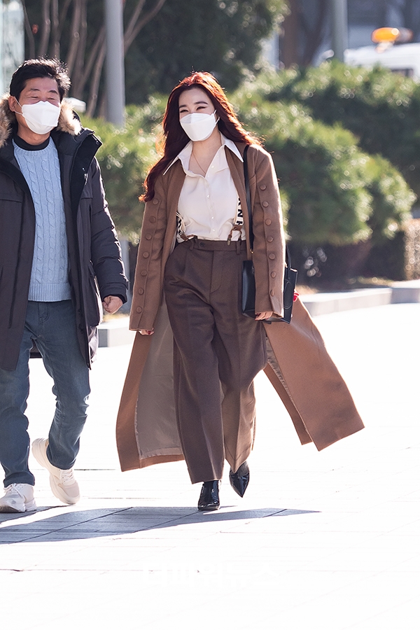 티파니영, SBS 라디오 출근길 현장