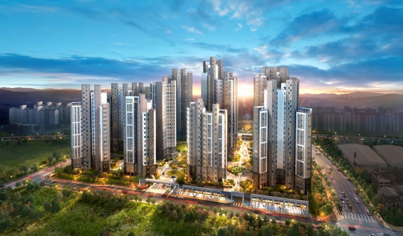 아산 삼부 르네상스 조감도