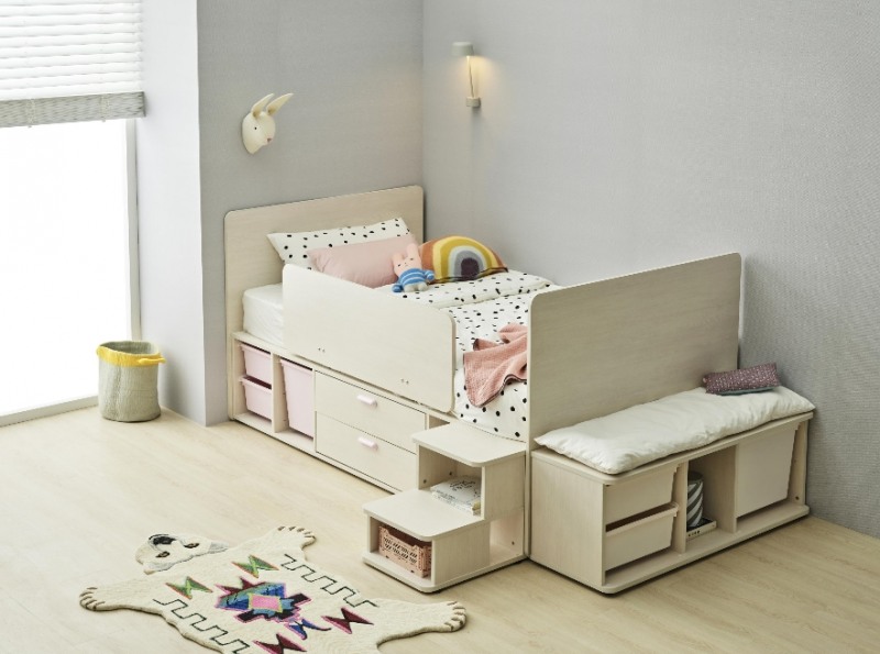 미취학 아동 위한 ‘조이S 컴팩트 매직데스크’ (사진=한샘)