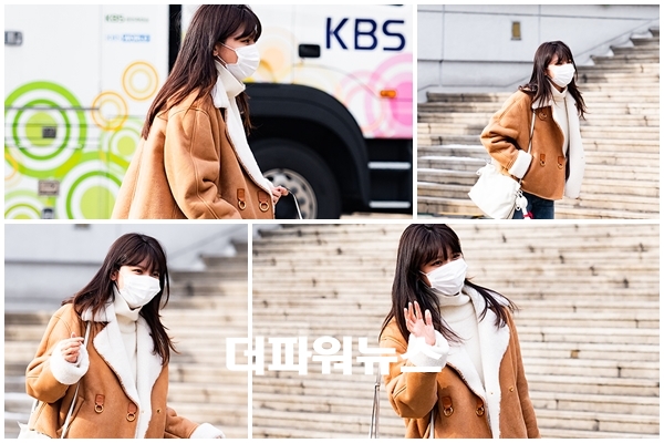최수영, KBS 라디오 출근길 현장