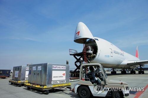아시아나항공 B747 화물기., (사진=아시아나항공)