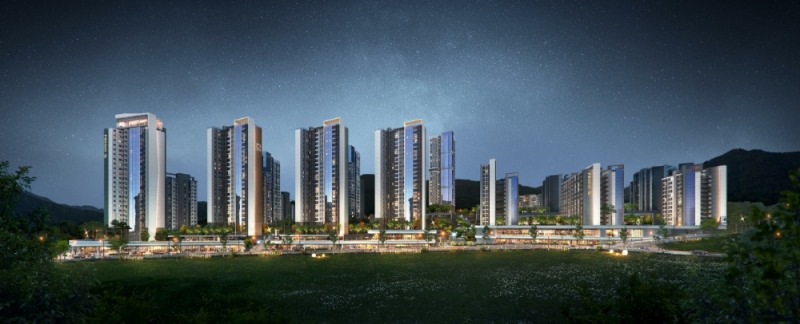 상계2구역 재개발 투시도.(사진=대우건설)