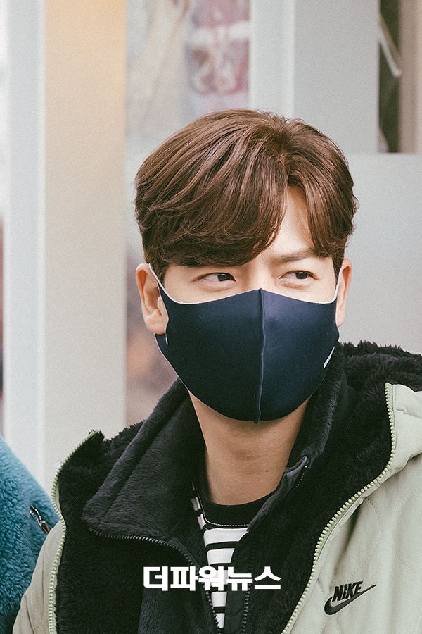 강은탁, KBS 드라마 녹화 출근길