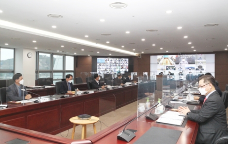 동서발전, 신입직원 비대면 입사식 시행