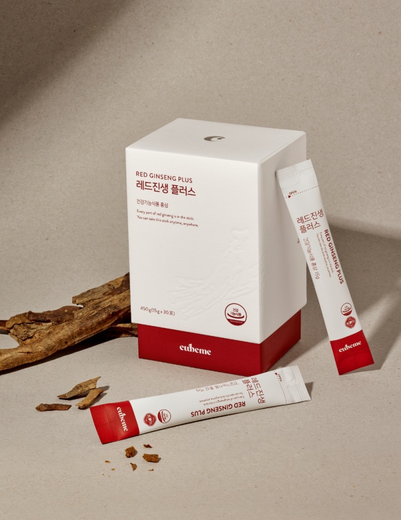 큐브미, 홍삼 스틱 ‘레드 진생 플러스’ 출시