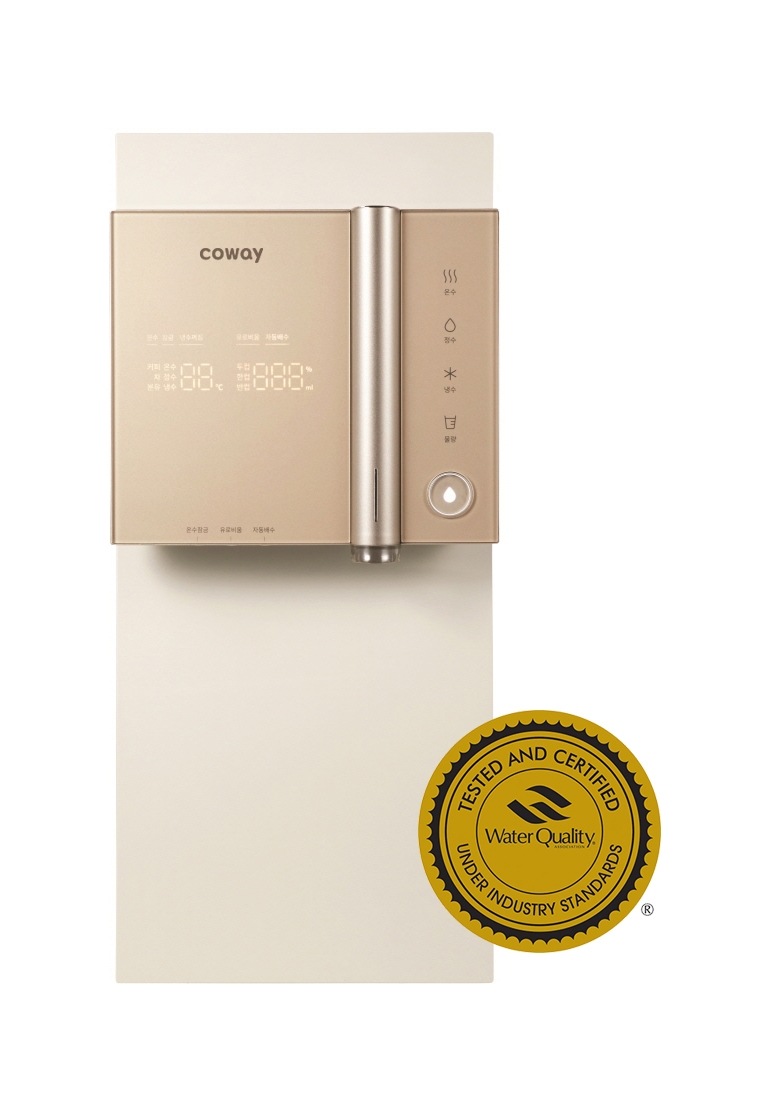 코웨이 한뼘 시루직수 정수기, 미생물(NSF P231) 제거 인증