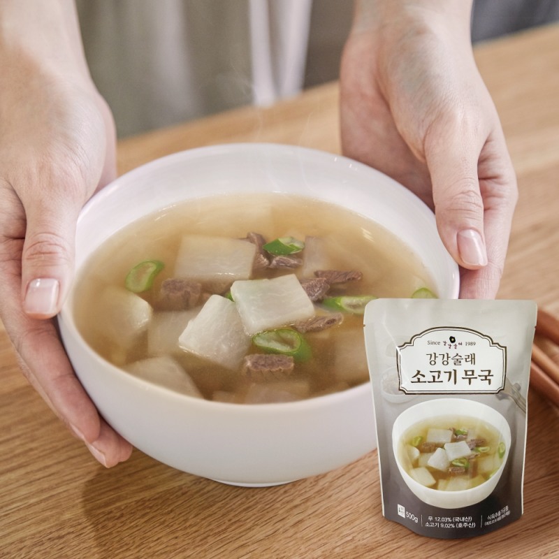강강술래, 신제품 HMR '소고기 무국' 출시