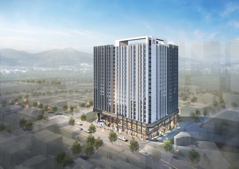 힐스테이트 청계 센트럴 조감도.(사진=현대건설)