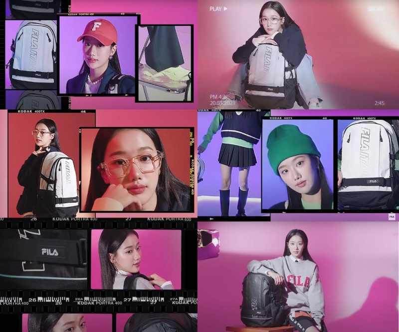 휠라(FILA), 에이프릴 이나은과 함께한 신학기 ‘The Youth’ 영상 공개