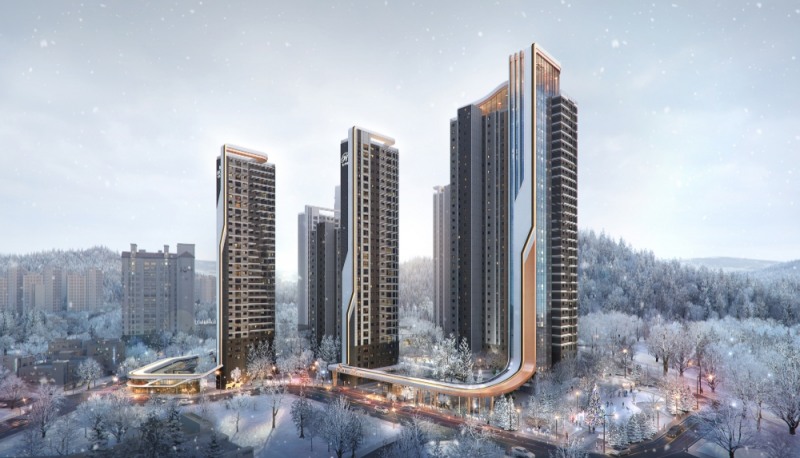 장암5구역 재개발사업 투시도.(사진=SK건설)