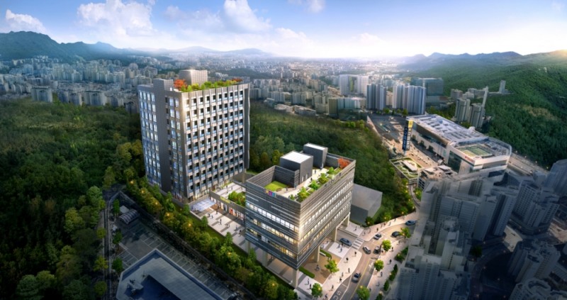 은평뉴타운 파크앤타워 조감도.