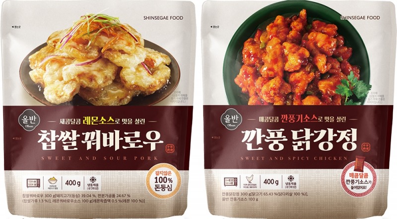 신세계푸드, 올반 중화요리 간편식 2종 출시