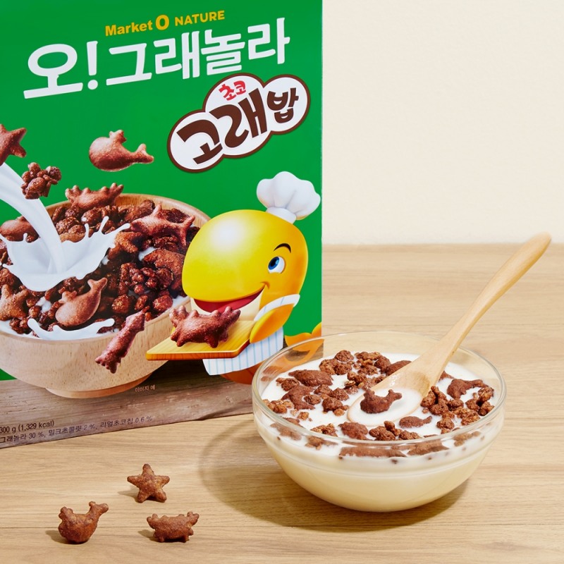 오리온 ‘오!그래놀라 초코고래밥’ 출시
