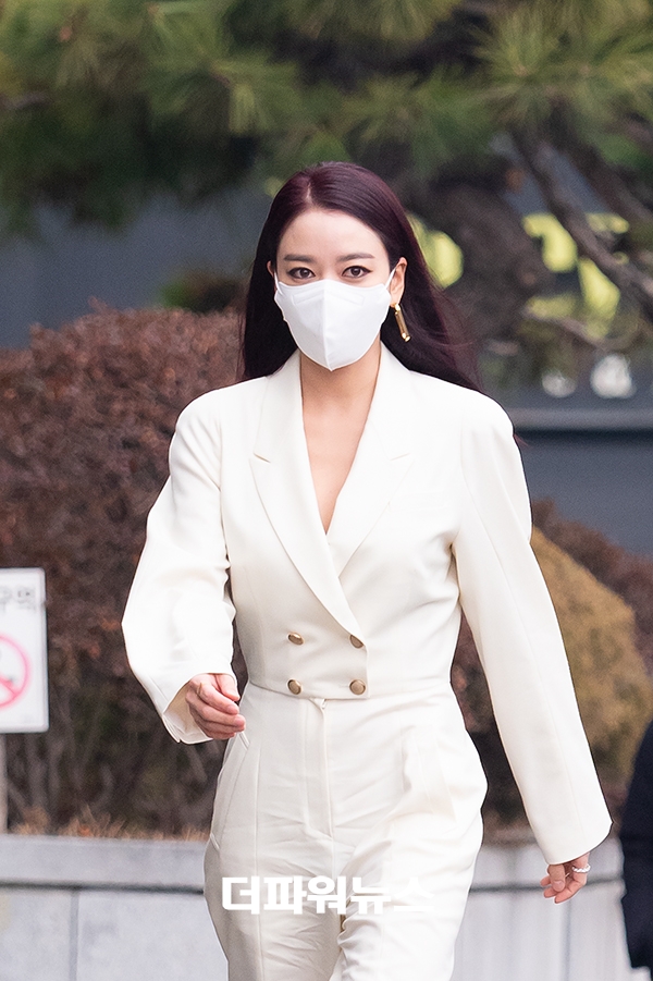 이소연, KBS 방송국 출근길