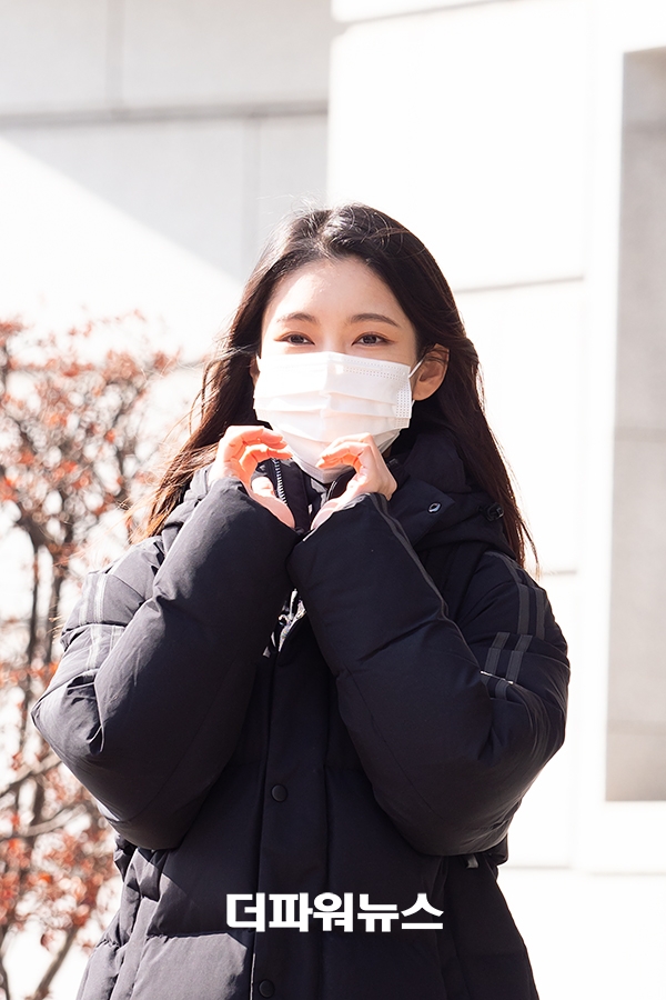 나혜미, KBS 드라마 녹화 출근길