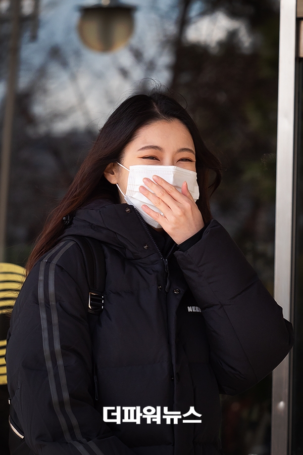 나혜미, KBS 드라마 녹화 출근길