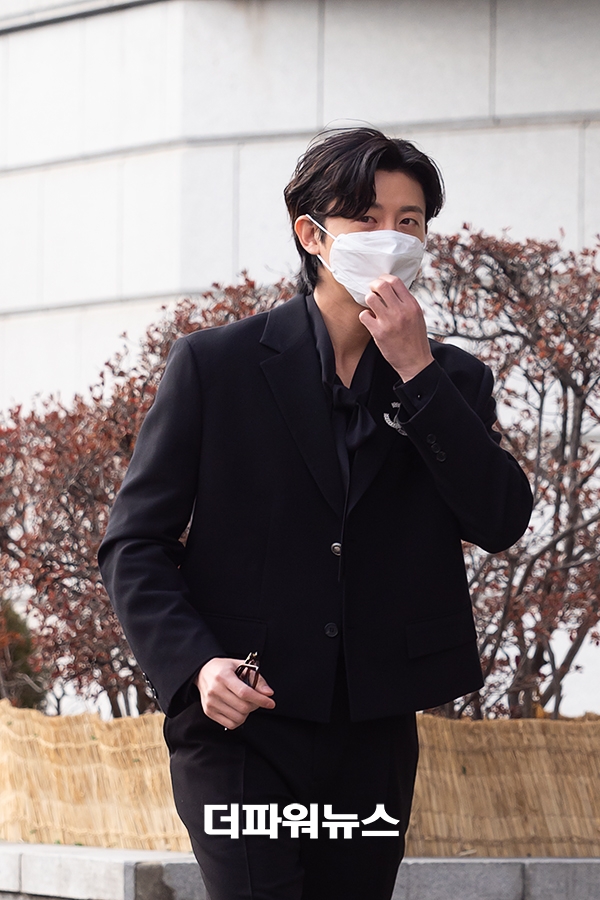 이지훈, KBS 드라마 출근길 현장