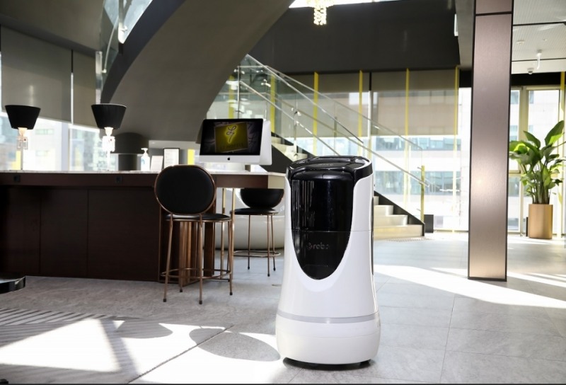 L7강남 딜리버리 로봇.(사진=호텔롯데)