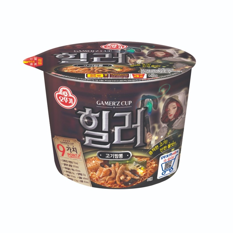 오뚜기 ‘게이머즈컵힐러 고기짬뽕’ 출시