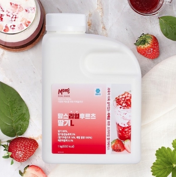 흥국에프엔비 ‘맘스리얼후르츠 딸기L’ 출시