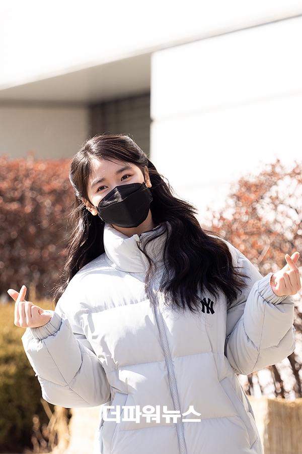 이레, KBS 드라마 출근길 현장
