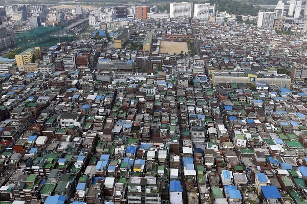 수진1구역 일대.(사진=성남시)