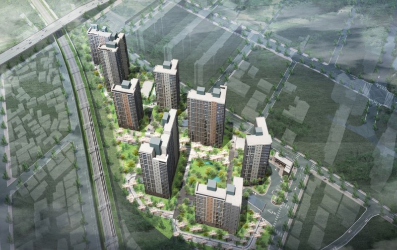 문화2구역 재개발 조감도.(사진=한국토지신탁)
