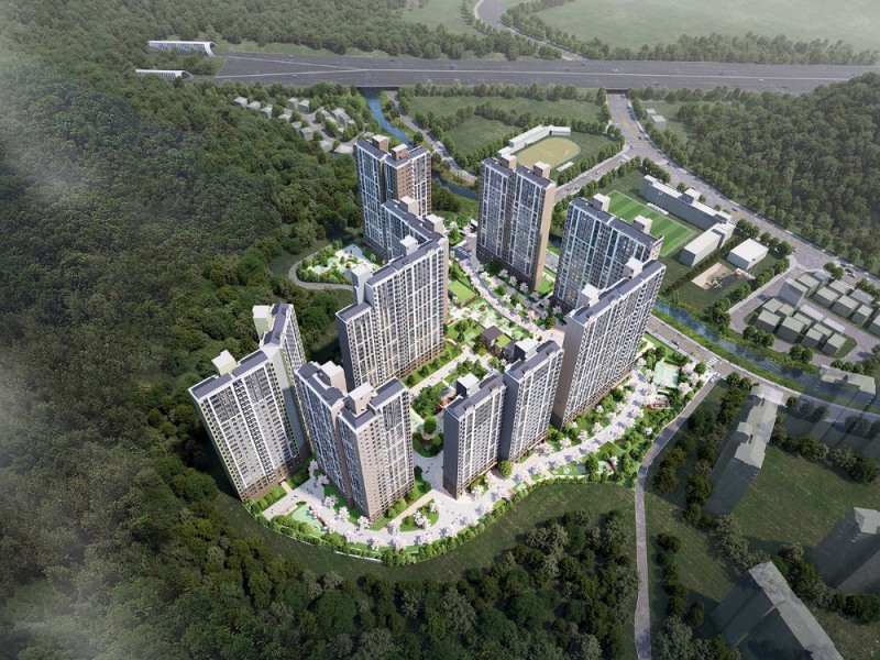 마창대교 반도유보라 아이비파크 조감도.(사진=반도건설)