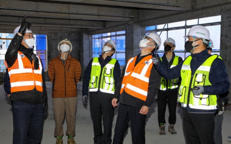 공사현장 안전점검.(사진=국토안전관리원)