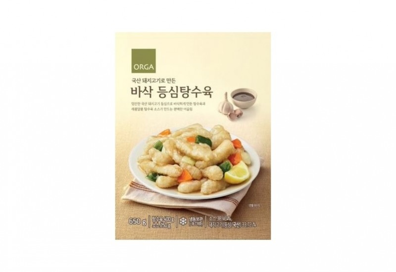 올가홀푸드, 중화요리 간편식 ‘바삭 등심탕수육’ 출시