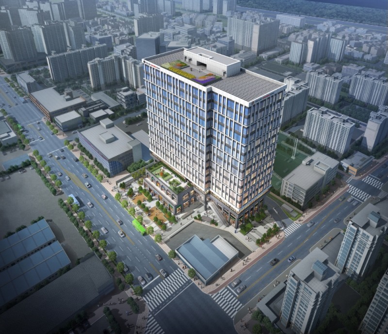 '가양역 더리브 아너비즈타워' 조감도