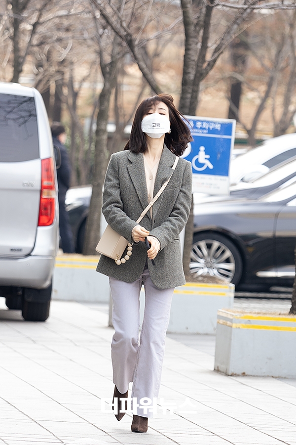 박하선, SBS 라디오 출근길 현장