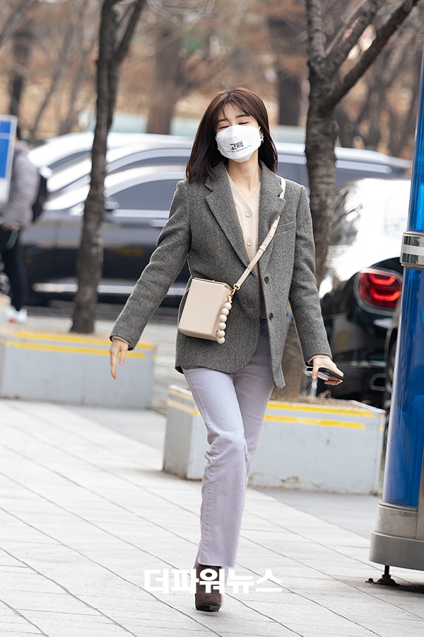 박하선, SBS 라디오 출근길 현장