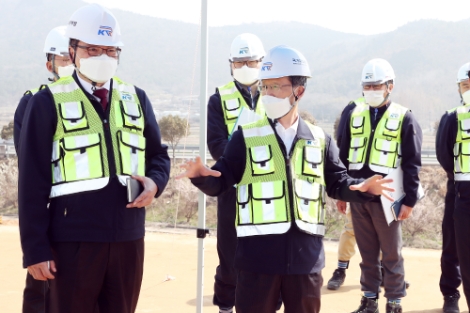 국가철도공단 김한영 이사장, 보성~임성리 철도건설 현장경영 박차