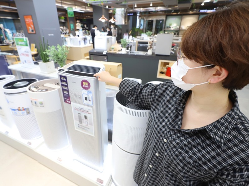 롯데하이마트, 봄 맞이 공기청정기 행사 진행