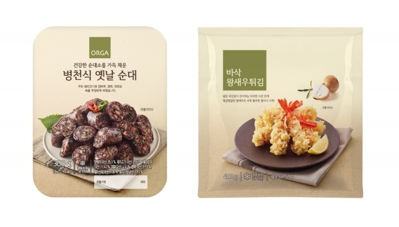 올가홀푸드, 분식 2종 ‘순대·새우튀김’ 출시