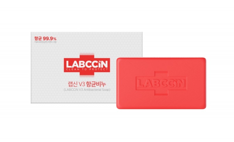 애경산업, 랩신 V3 항균 비누 출시
