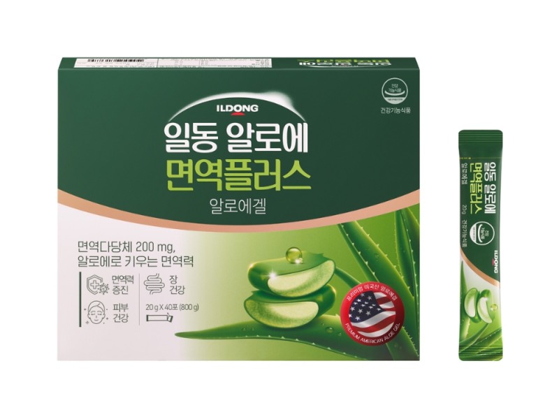 일동제약, 신제품 ‘일동 알로에 면역플러스’ 출시