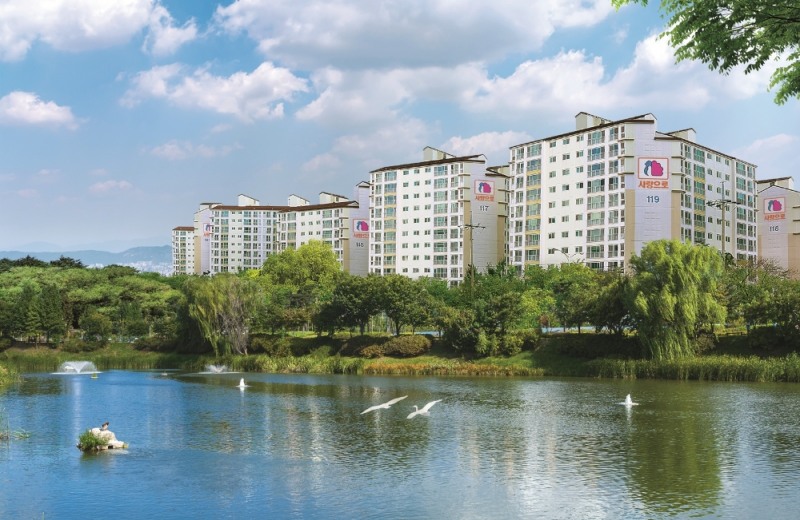 전주 하가 사랑으로 부영 현장.(사진=부영주택)