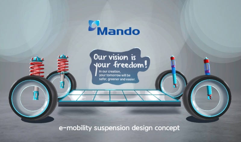 e-mobility suspension design concept.ver1.(사진=만도)