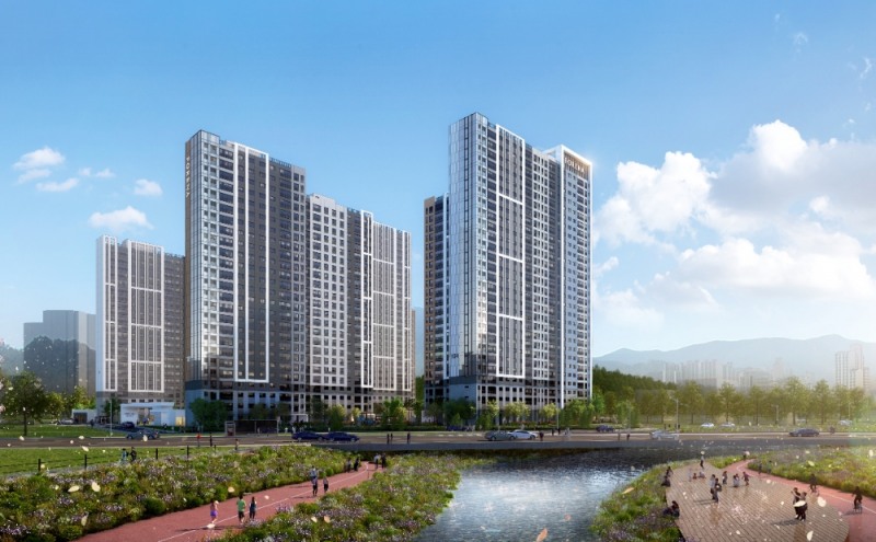 한화 포레나 천안신부 투시도.(사진=한화건설)