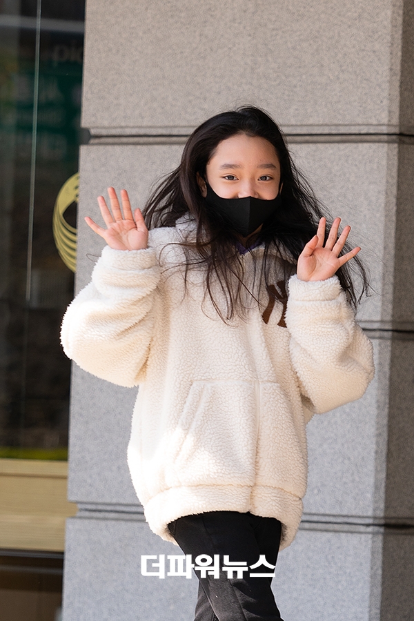이고은, KBS 드라마 녹화 출근길