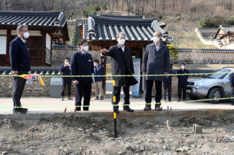 국가철도공단 김한영 이사장, 도담~영천 복선전철 방문, 현장경영 나서