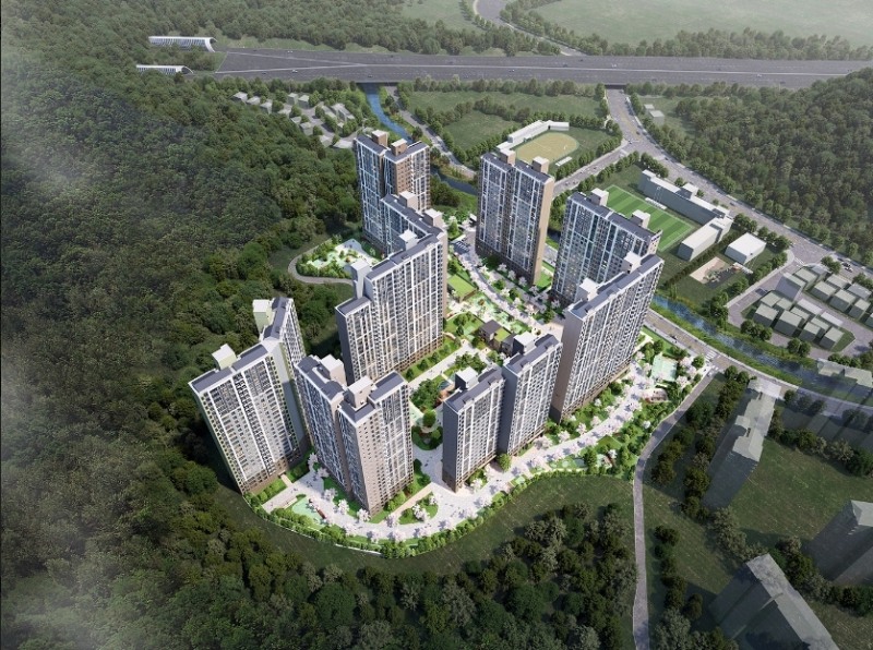 창원 마창대교 반도유보라 조감도.(사진=반도건설)